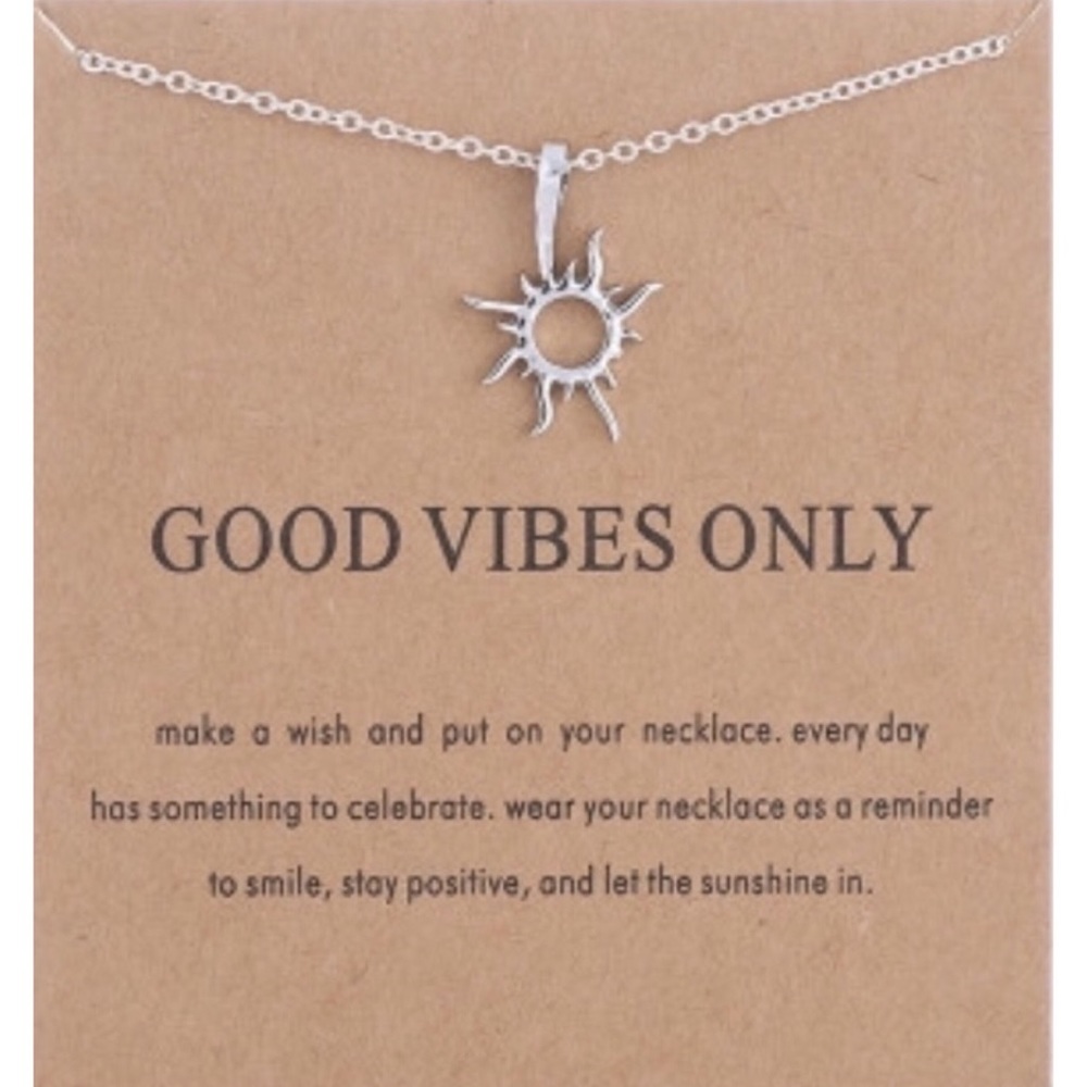 πHP ππSilver βGOOD VIBES ONLYβ - Picture 2 of 4